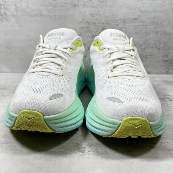 Hoka One One Bondi 8 Running Shoes - Women's Size 11 - White - Picture 3 of 10